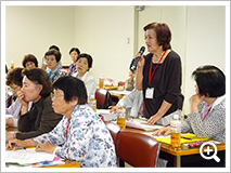 校区女性幹部代表研修会を開催しました。